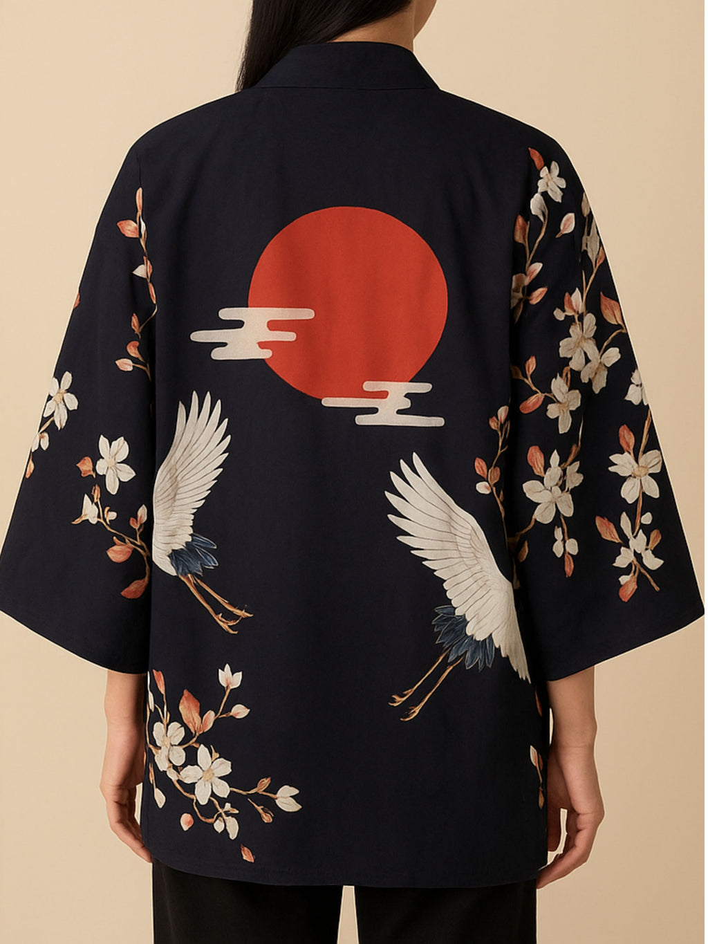 Japanese flag kimono